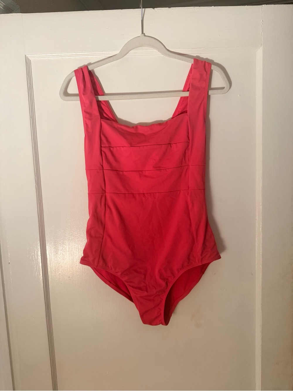UNE PIECE Pink One-Piece Swimsuit | US 8 / AU 12 | Classic Square Neck